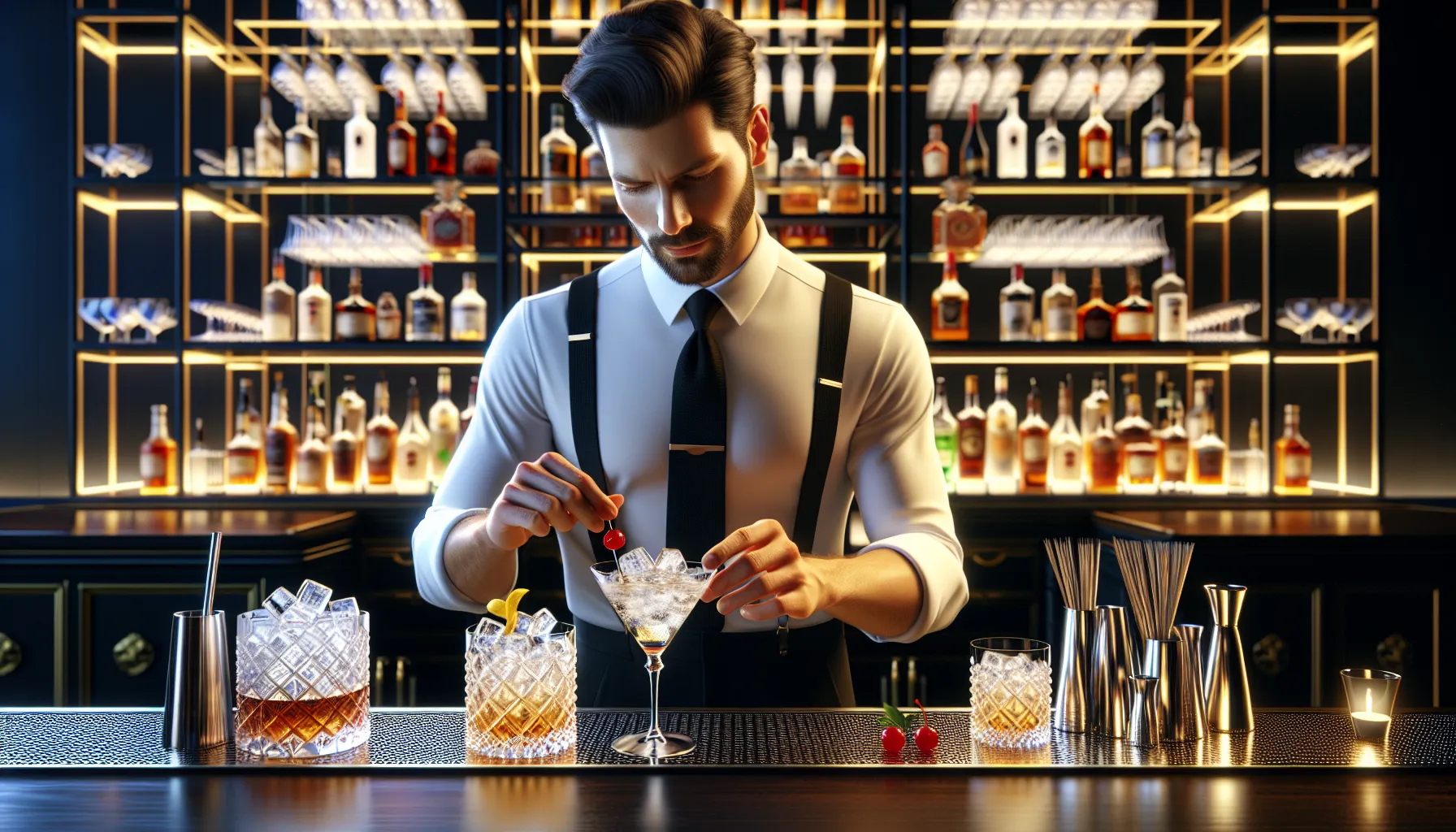 Manhattan cocktail
