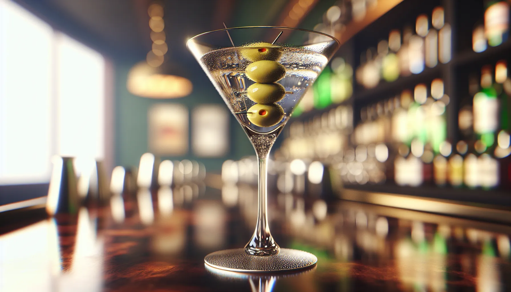 Dirty martini